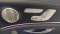 View of control buttons for electric seat adjustment