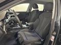 View of front seats