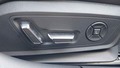 View of control buttons for electric seat adjustment