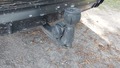 View of trailer tow-bar hitch
