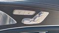 View of control buttons for electric seat adjustment