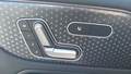 View of control buttons for electric seat adjustment