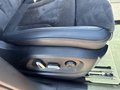 View of control buttons for electric seat adjustment
