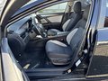 View of front seats