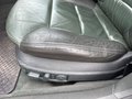 View of control buttons for electric seat adjustment