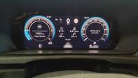 View of instrument panel