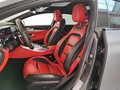 View of front seats