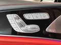 View of control buttons for electric seat adjustment