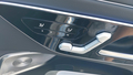 View of control buttons for electric seat adjustment