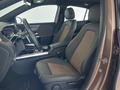 View of front seats