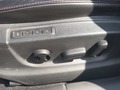 View of control buttons for electric seat adjustment