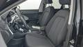 View of front seats