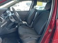 View of front seats