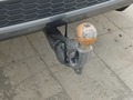 View of trailer tow-bar hitch
