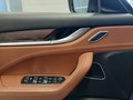View of control buttons for electric seat adjustment