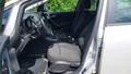 View of front seats