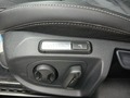 View of control buttons for electric seat adjustment