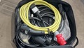 View of fittings for electric vehicle