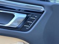 View of control buttons for electric seat adjustment