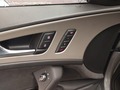 View of control buttons for electric seat adjustment