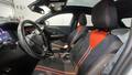 View of front seats