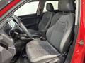 View of front seats