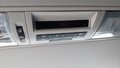 View of rear climate control switch