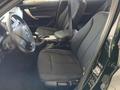 View of front seats