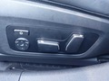 View of control buttons for electric seat adjustment