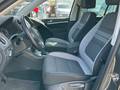 View of front seats