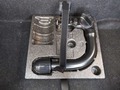 View of trailer tow-bar hitch