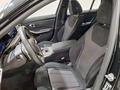 View of front seats