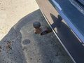 View of trailer tow-bar hitch