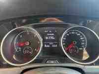 View of instrument panel