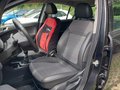 View of front seats