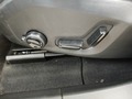 View of control buttons for electric seat adjustment