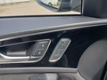 View of control buttons for electric seat adjustment