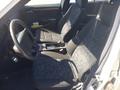 View of front seats
