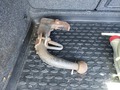 View of trailer tow-bar hitch