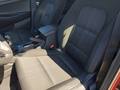 View of front seats
