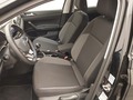 View of front seats