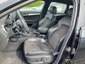 View of front seats