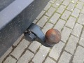 View of trailer tow-bar hitch