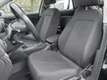View of front seats