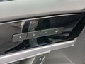 View of control buttons for electric seat adjustment