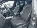 View of front seats
