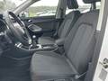 View of front seats