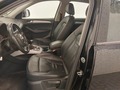 View of front seats