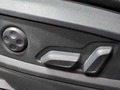 View of control buttons for electric seat adjustment