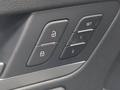 View of control buttons for electric seat adjustment